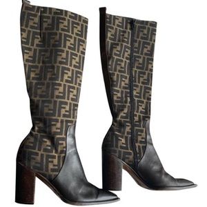 Fendi Zucca Vintage Boots